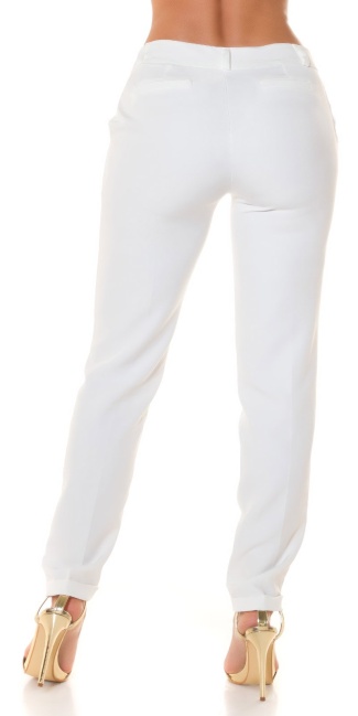 musthave broek zakelijke uitstraling wit